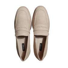 Nine West Men's Size 9.5 Medium Brown Bonet Loafers FREE S&H NIB