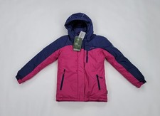 NWT Kamik Kids Girls insulated snow JACKET size 14 Pink and Blue