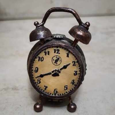 New Boyds Treasure Box 392176 Benny's Alarm Clock Snooze McNibble Treasure Box