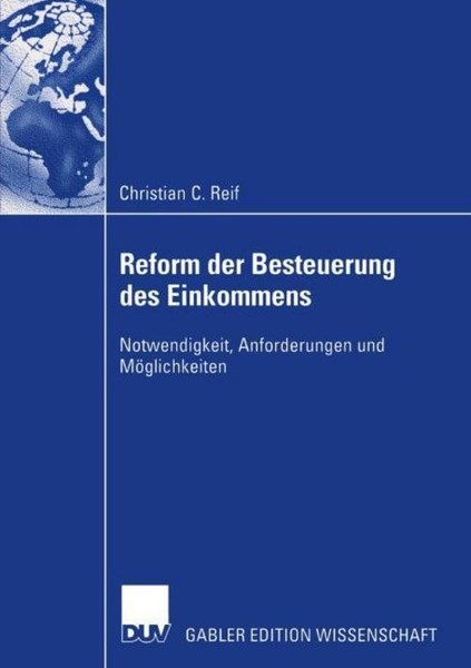 Reform Der Besteuerung Des Einkommens Christian Reif-image