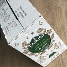 (4) boxes PUKKA SUPREME MATCHA GREEN TEA satchets 20 Each (80 Bags) Exp 08/2027