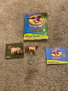 Breyer Mini Whinnies Surprise - 300193 -Bandit - red roan Cantering Morgan Mare