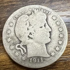 1911 Barber Quarter Better Date Actual Coin. Shop At My Store For Quarters