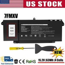 7FMXV Battery For Dell Latitude 5320 7320 7420 7520 9JM71 TN2GY 4M1JN 63Wh 15.2V