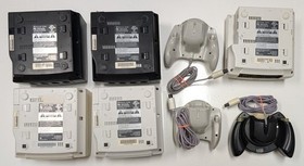 5 Lot Sega Dreamcast Console Original Sports Edition & 3 Wired Controllers As Is