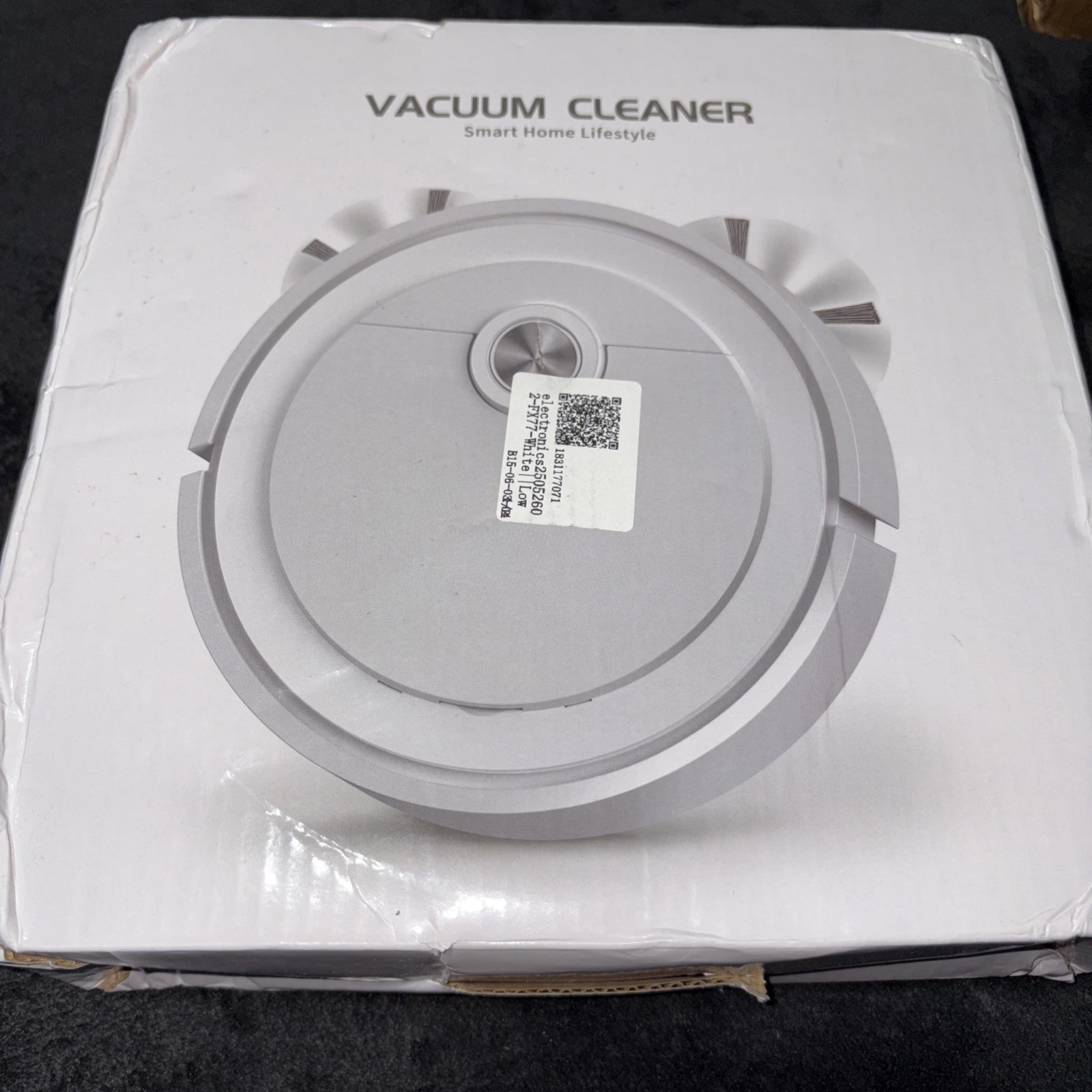 Smart Robot Vacuum Cleaner USB Rechargeable Floor Cleaning Machine for Home
