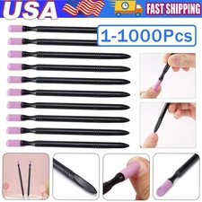 1000 Pieces Pumice Stone Nail File Cuticle Stone Pusher Nail Sanding Sticks Nail