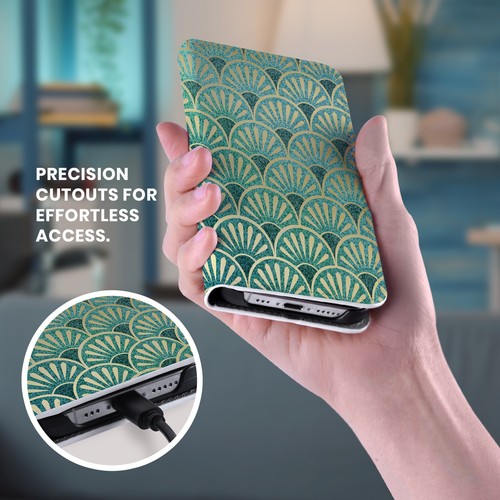 OFFICIAL CAT COQUILLETTE NATURE LEATHER BOOK WALLET CASE FOR APPLE iPHONE PHONES - Picture 5 of 19