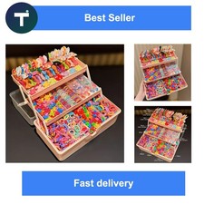 Butterfly Hair Clips Set for Girls, 555 Pcs Colorful Hair Accessories