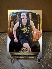 2022-23 Bowman University Chrome Caitlin Clark #50 1st Bowman Fever Hawkeyes