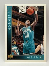 1993-94 Upper Deck Dell Curry #3 Charlotte Hornets