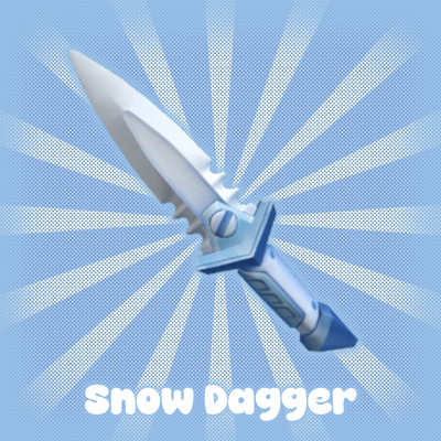 Snow Dagger MM2 Godly Knife / Cheap and Quick Delivery (Murder Mystery 2)