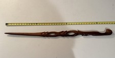 Hand Carved Wooden Cane or Walking Stick. 42