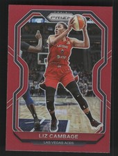 2021 2021 Panini Prizm WNBA Liz Cambage #77 Red Prizm /299