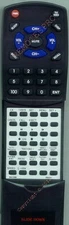 Replacement Remote for ZENITH TVBR1342ZA, CTSGT8118CTTCM