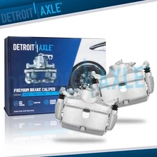 Pair Front Brake Calipers w/ Brackets for Acura ILX Honda Accord Civic CR-Z Fit