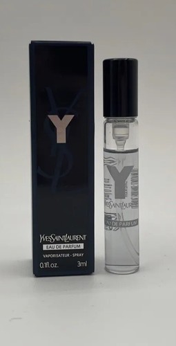 YSL Yves Saint Laurent Y Eau de Parfum Sample Spray Perfume .1oz New