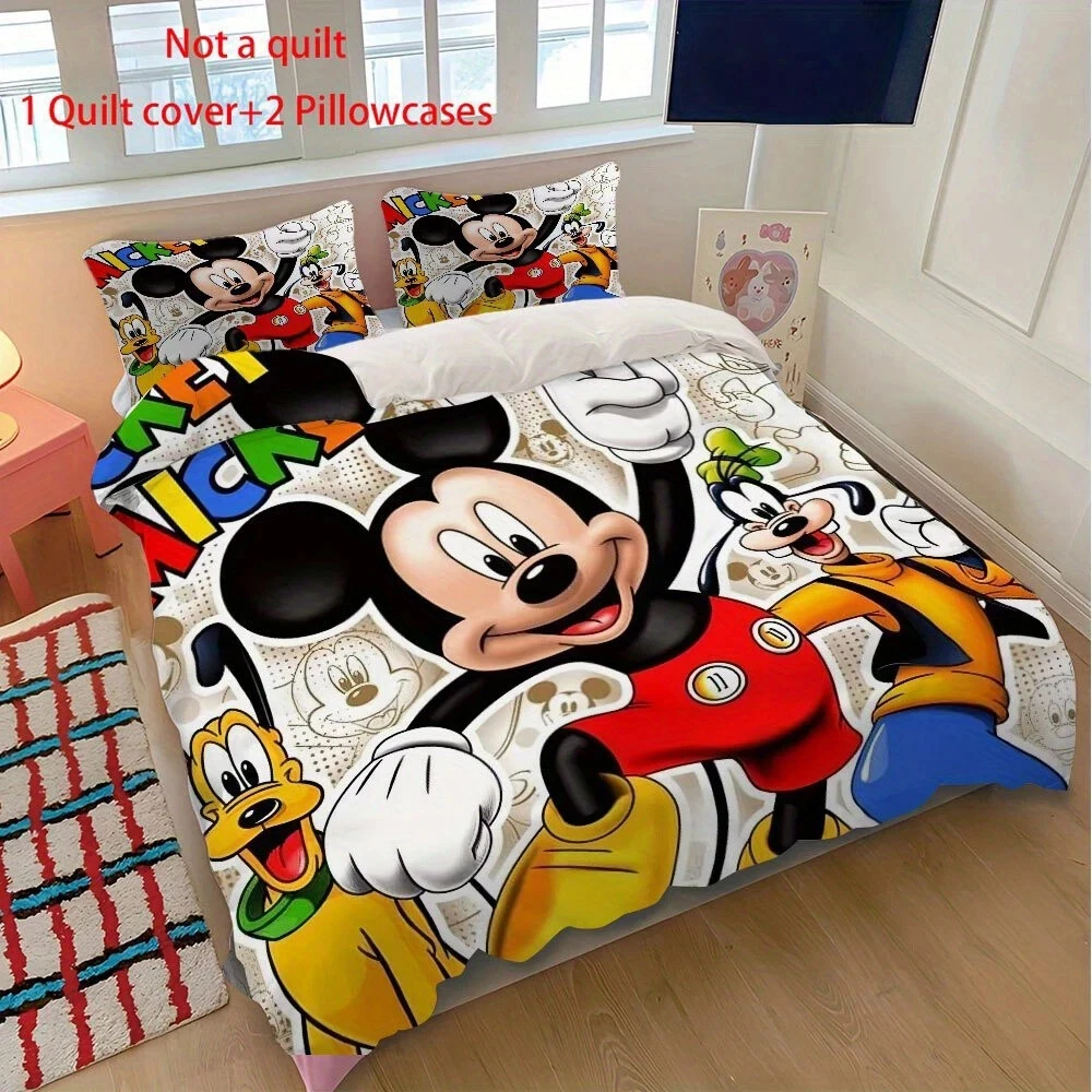 Mickey Mouse Bedding Set for Kids Bedroom