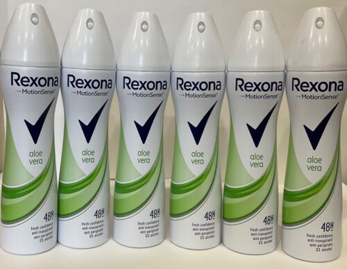 Rexona deodorant anti-perspirant spray for women Aloe Vera 200ml - Pack of 6