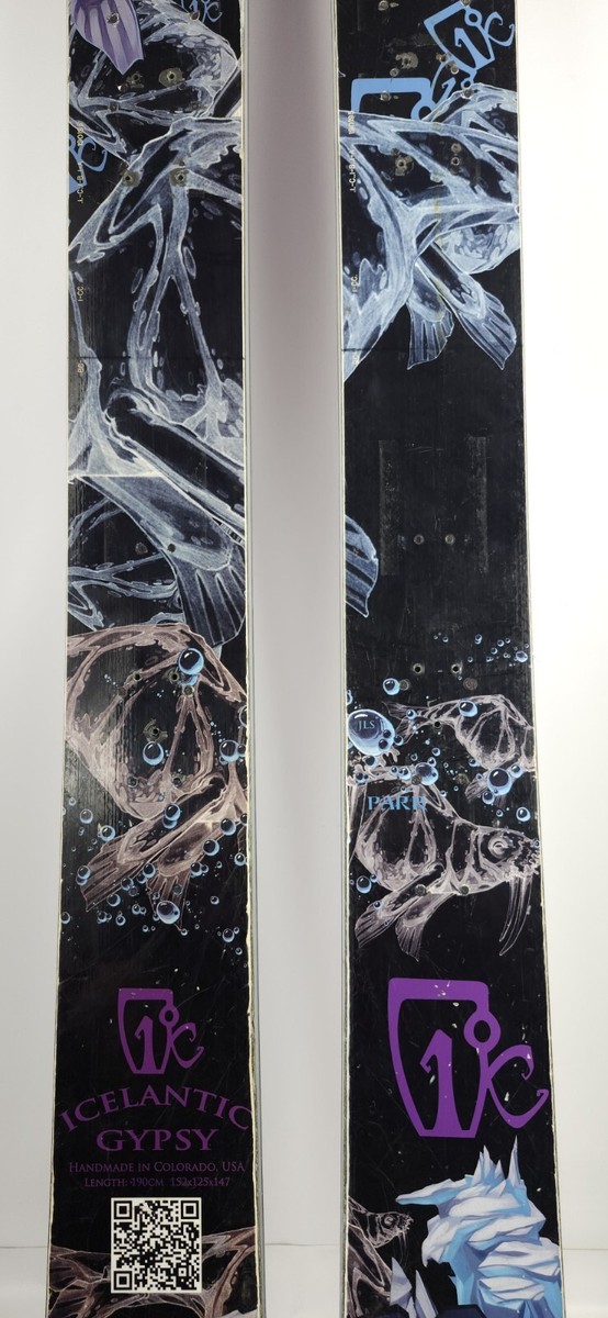 Icelantic Gypsy 190cm Skis 152x125x147 w/o Bindings | eBay