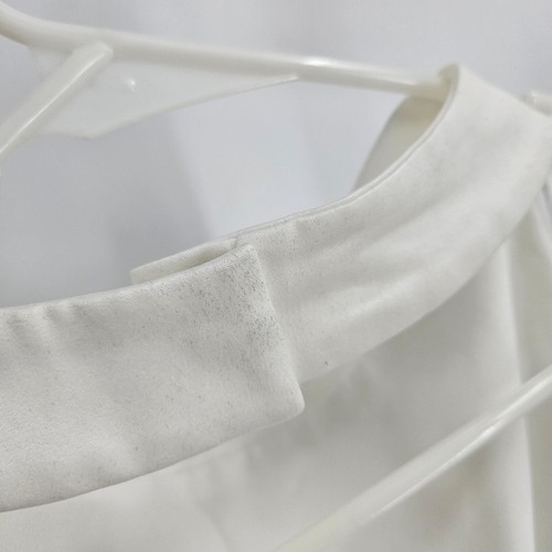 Revolve Elliatt Dress White Halter Mini Crepe Asymmetric Cocktail NWT Sz M - Picture 10 of 11