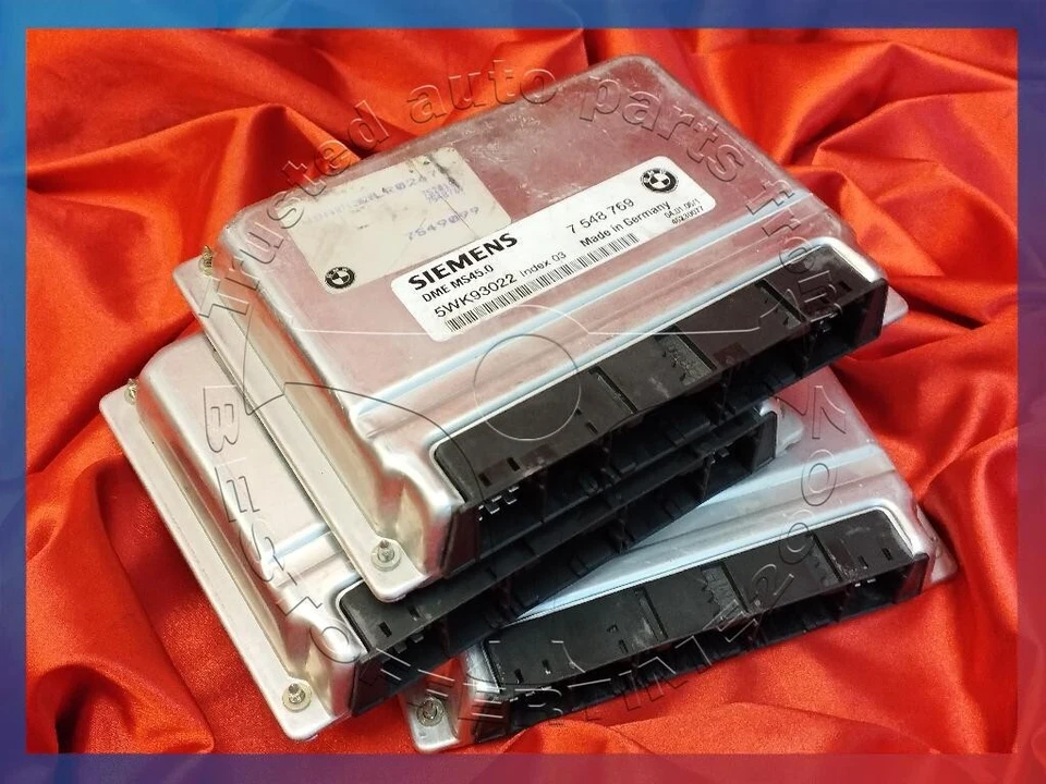 MÓDULO CONTROL MOTOR BMW E60 E61 E83 E85 5 X3 Z4'ES M54 ECU DME MS45.0 7548769 Foto 4 de 4