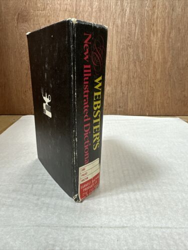 Vintage WEBSTER'S NEW ILLUSTRATED DICTIONARY 1968 hardcover~VINTAGE!! - Foto 2 di 6