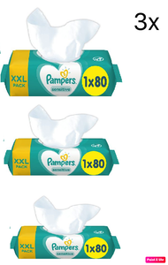 pampers sensitive wipes 18 pack