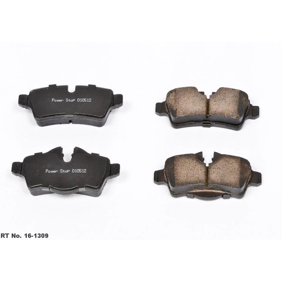 Juego de 2 pastillas de freno de disco delanteras traseras Power Stop para Mini Cooper 2007 2008 2009-2015 Foto 3 de 3