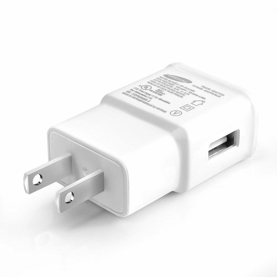 Cargador de pared rápido original Samsung Galaxy S8 S9 Plus Note 8+ y cable USB tipo C Foto 2 de 4