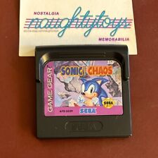 Sonic Chaos (Sega Game Gear, 1993) Tested Authentic Cartridge Only