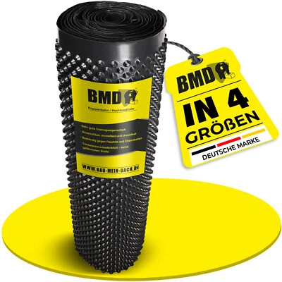 BMD Noppenbahn Noppenfolie Hochbeetfolie ohne Wichmacher Grundmauerschutz Drainage