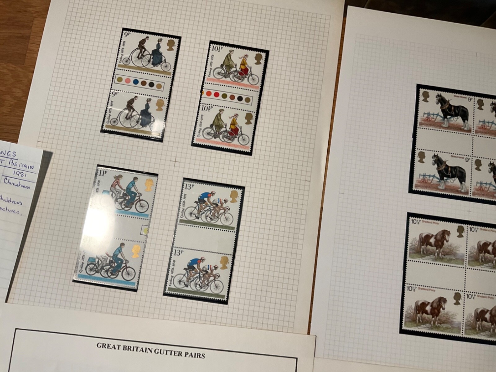 GB EII Unmounted MINT Commemorative 37 blocks and pairs in sets lot12 - Photo 4 sur 7
