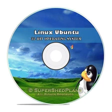 Linux Ubuntu 32 Bit 2017 Operating System DVD 17.04, Easy Windows Replacement OS