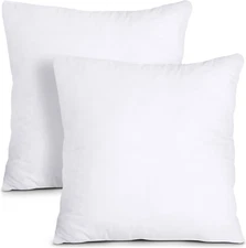 Utopia Bedding 18×18 Pack of 2 Throw Pillow Inserts Decorative Plush Supportive