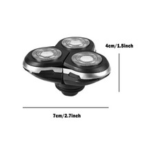 Tête De Rasoir 3D De Remplacement Pour Philips RQ1250, RQ1250CC, SensoTouch - Générique Neuve