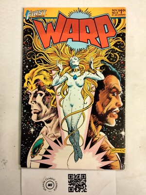 Warp #8 VF-NM First Comics Comic Book 14 TJ66