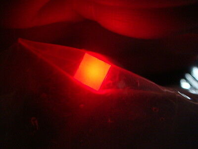 Hyper Red 3mm LED 4-Pin Square Everlight 31-01SURC/S1029 4000mlm 631nm 60° Brake