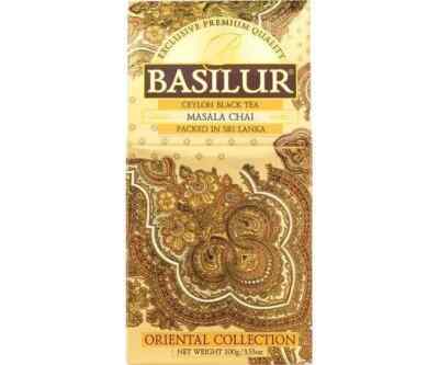 Basilur Masala Chai Black Tea - 100g Packet Masala Chai - 100g Packet