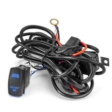 WEISEN LED Light Bars Wiring Harness Kit 40Amp Relay Fuse ON-Off Switch 2Lead