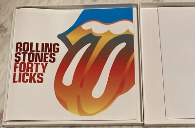 洋楽 rolling stones forty licks (RARE!!SET!!) The Rolling Stones Forty Licks Limited Edition Cd Box Set 2