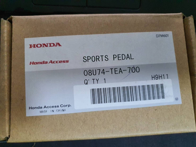 Genuine 2016 Honda Civic 10th eSport Pedal Pads Door Sill Trim 