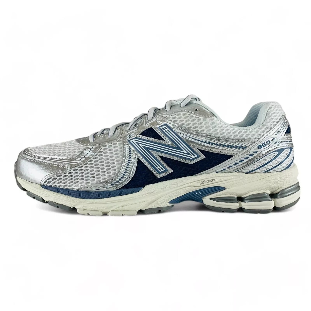 New balance ☆ 860v2 ML860GG2 ‘Arctic Grey’ New Balance 860V2 Arctic Grey Metallic Silver Sneakers