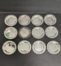 Lot B* 12 Salem Menthol Vintage Metal Cigarette Advertising Ashtrays