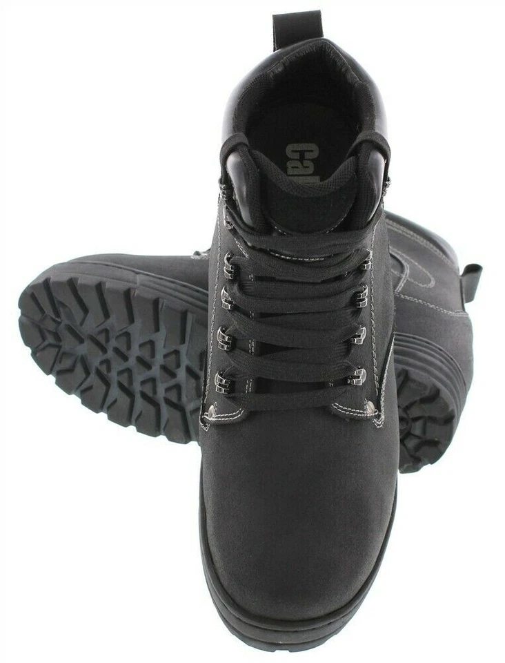 CALDEN K881802 - 5.2" Alto Elevador Altura Aumento Nubuck Botas Negras Hombres Foto 4 de 4