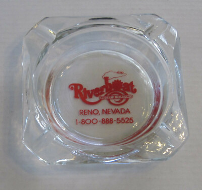 3 Reno Tahoe Casino Ashtrays Biltmore Riverboat Crystal Bay Caesars Nevada
