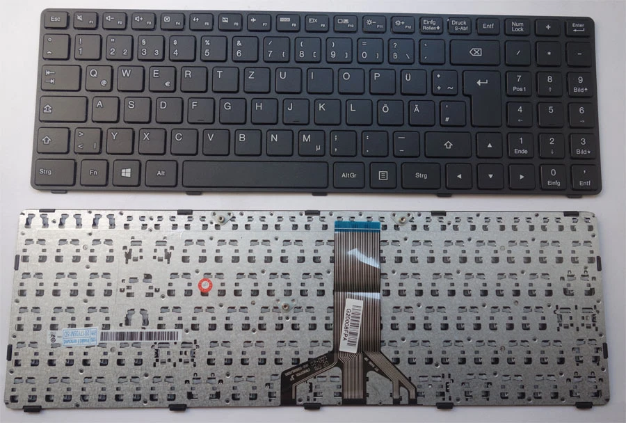 MARKEN PRODUKT Tastatur Lenovo Ideapad 100-15IBD 80QQ 100-15ISK-ITH 100-15IBG Keyboard Deutsch