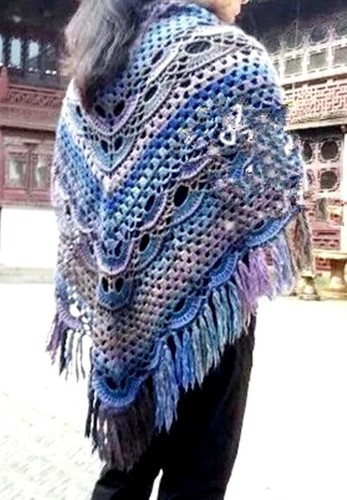 C New 1Skein*50g Cashmere Wool Rainbow Wrap Shawl Knitting Hand Knitwear Yarn 11 - Picture 13 of 24