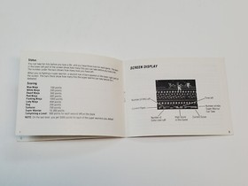 Bad Dudes Authentic Original NES Nintendo Manual Only *wear