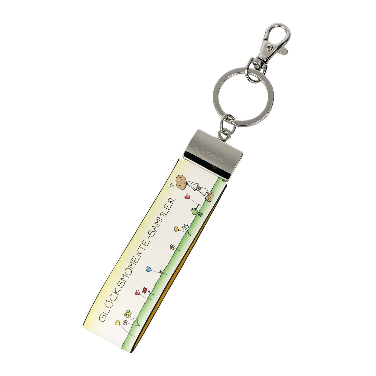 Schlüsselband Der kleine Yogi - "Glücksmomente-Sammler" Goebel Schlüsselanhänger